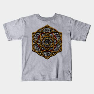 Triquetra Mandala Kids T-Shirt